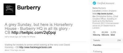 burberry japan twitter|christopher bailey Burberry Twitter.